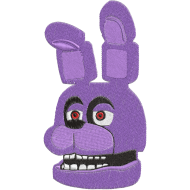 Matriz de Bordado cara bonnie fnaf